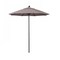California Umbrella 7.5' Black Aluminum Market Patio Umbrella, Sunbrella Gateway Blush 194061334645 - alternate 1